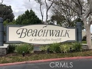  BEACHWALK monument main entrance from Goldenwest.