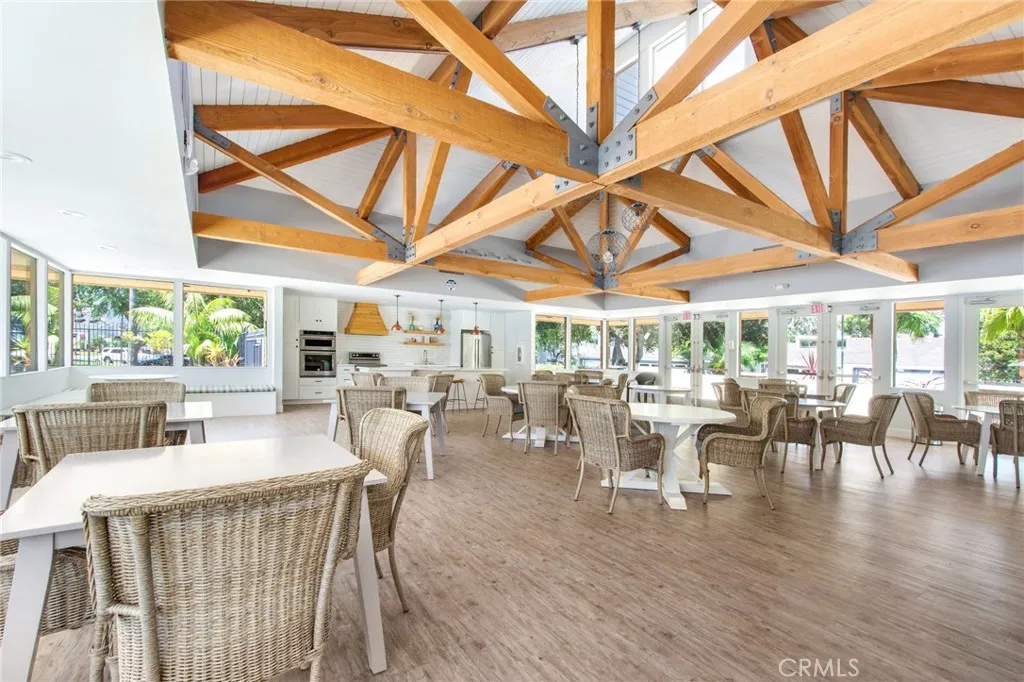 The newly remodeled clubhouse (2) includes beautiful, vaulted ceiling, natural light flooding in and plenty of seating space to sit and relax, conduct meetings or enjoy a meal with family and friends.