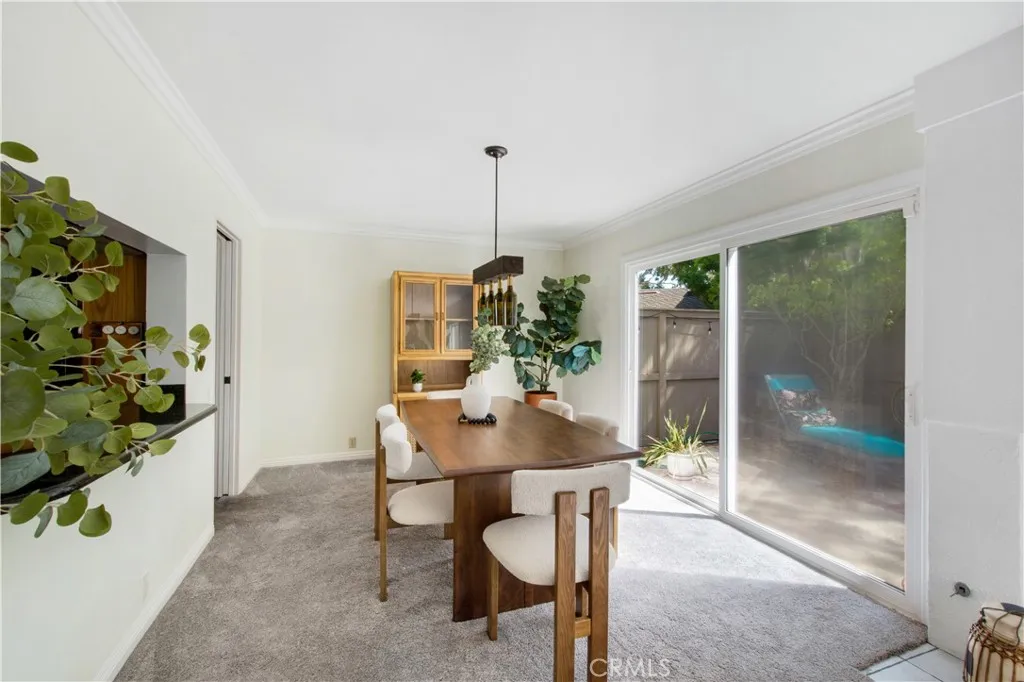Another view of dining room from family room.