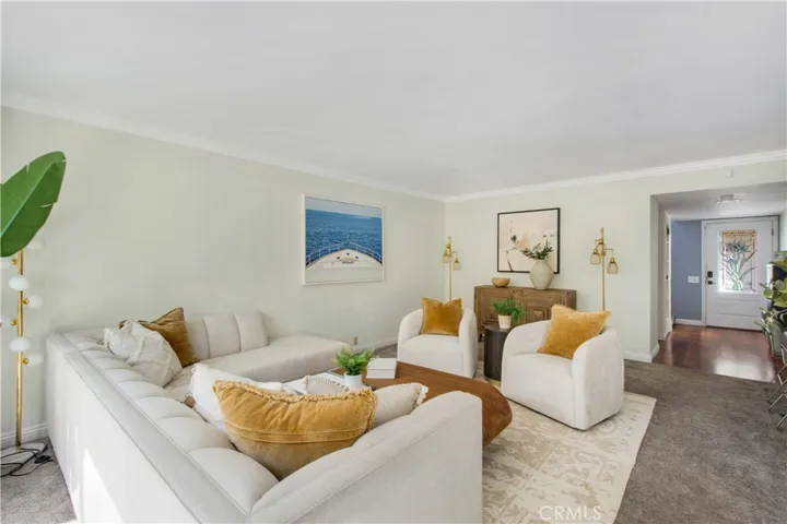 Another view of family room and main entrance.