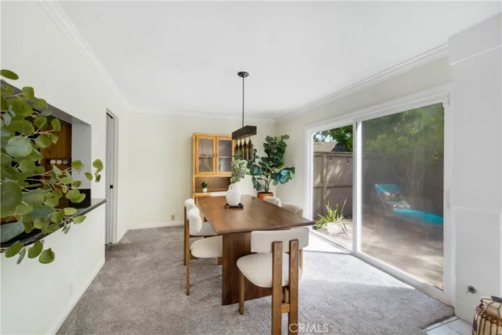 Another view of dining room from family room.