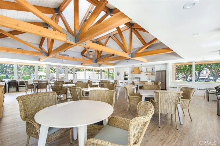 The newly remodeled clubhouse (2) includes beautiful, vaulted ceiling, natural light flooding in and plenty of seating space to sit and relax, conduct meetings or enjoy a meal with family and friends.
