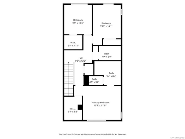 Third floor plan
