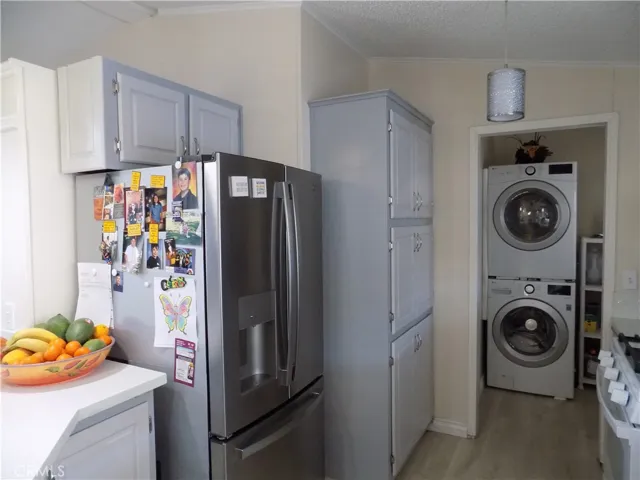 Kitchen to laundry area