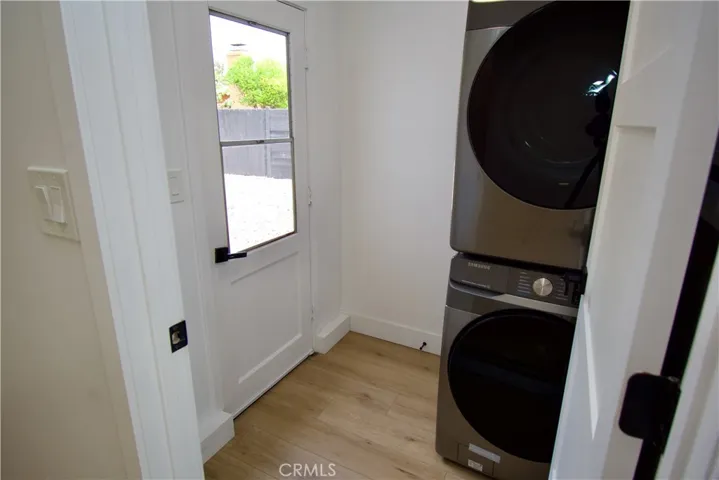 Separate laundry room