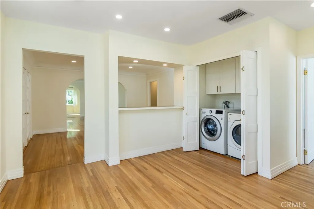 Laundry closet
