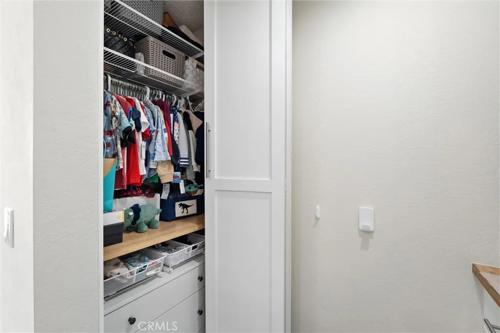 Custom ELFA closet by the Container Store