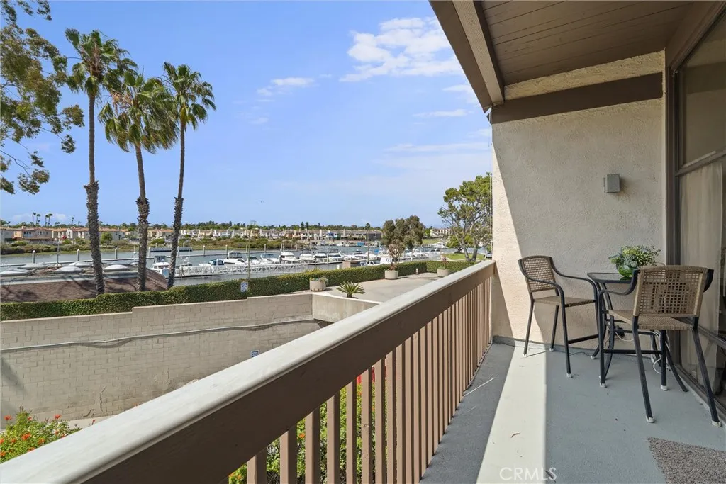 Patio with views