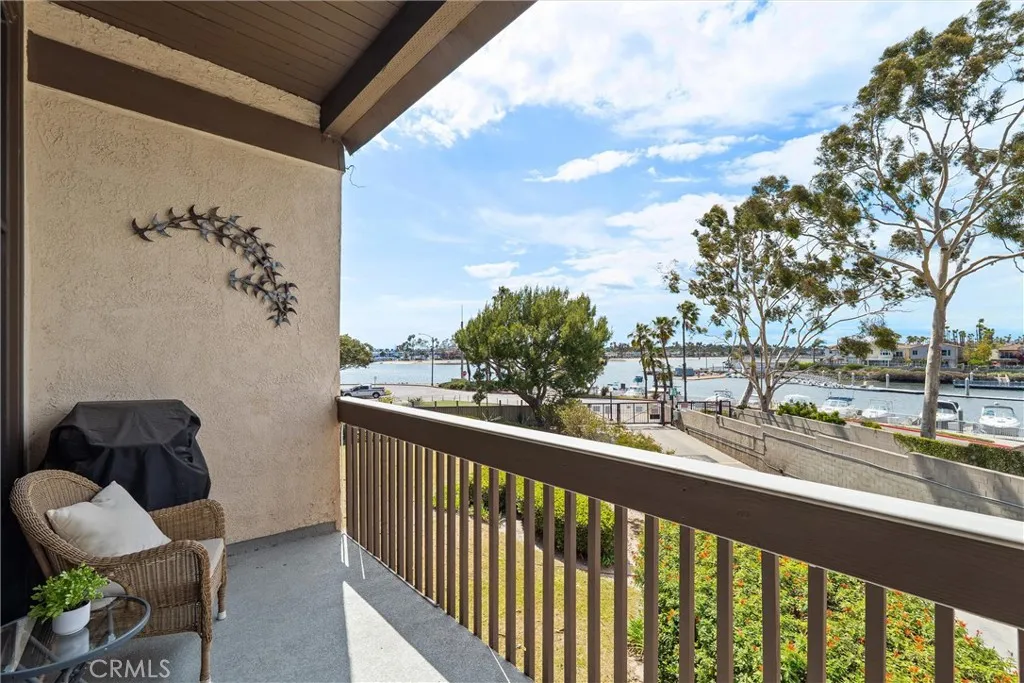 Patio with views