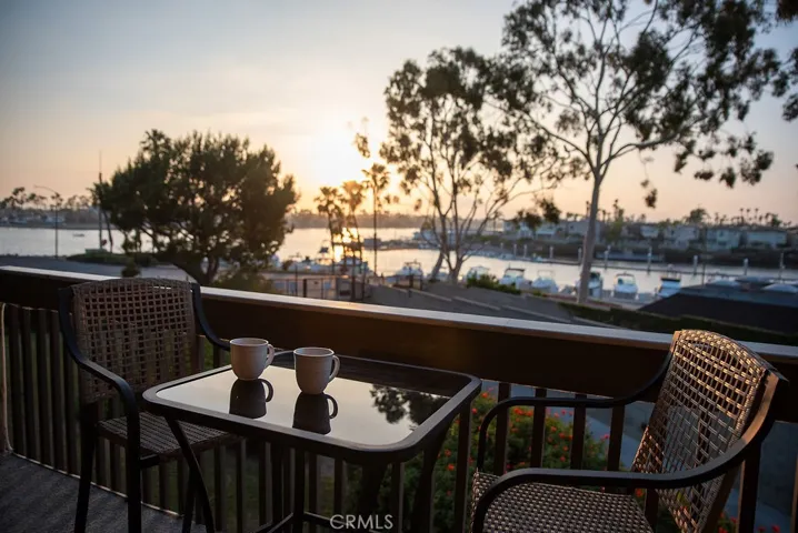 Sunset views from the patio