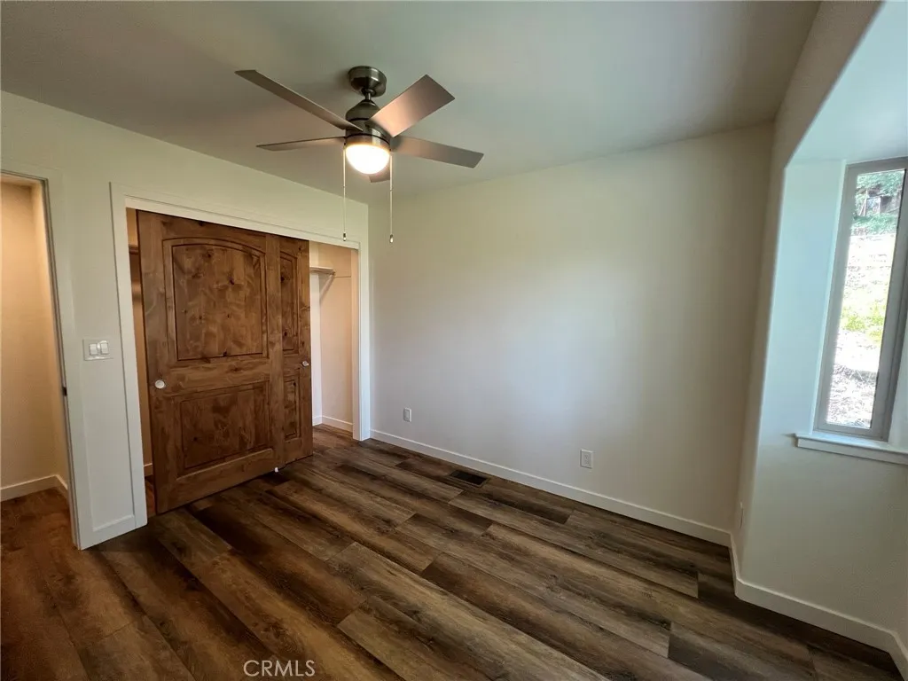 Guest bedroom next to laundry room