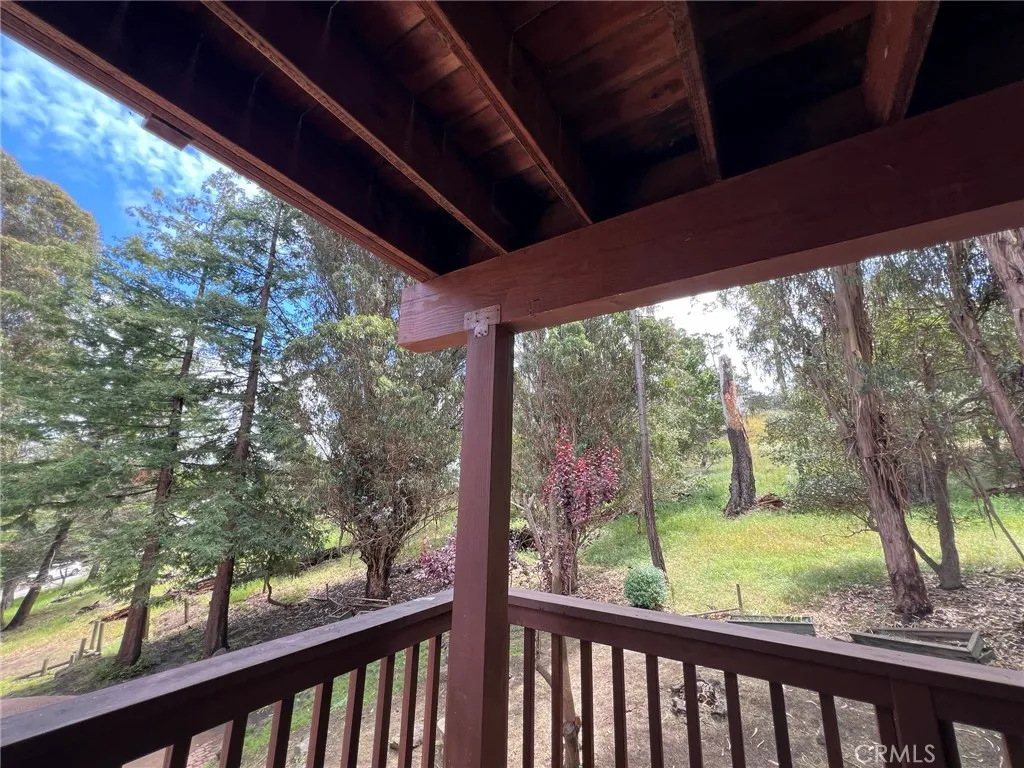 Looking over lot from primary private deck
