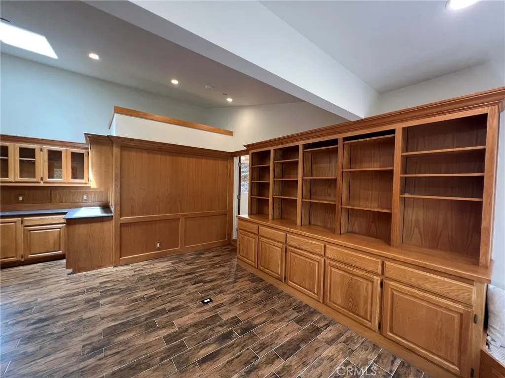 Galley kitchen Bar area with small sink