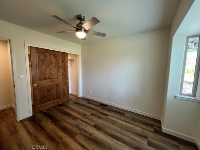 Guest bedroom next to laundry room