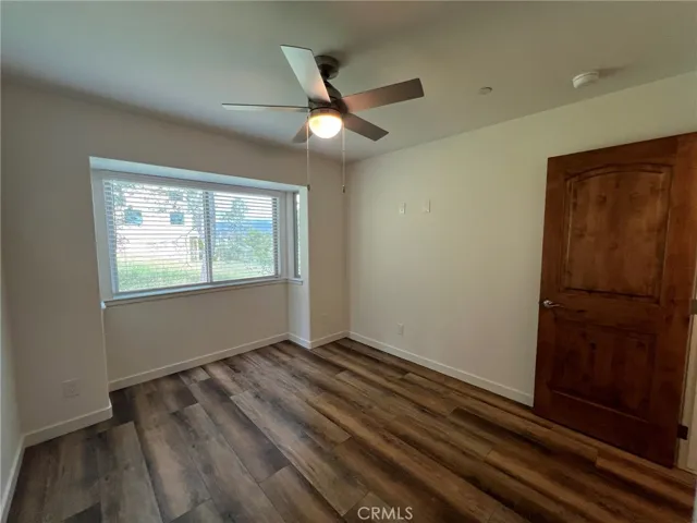 Guest bedroom next to laundry room