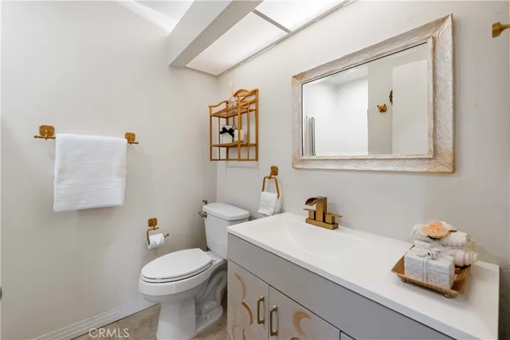 Hallway Bathroom with Walk-in Shower