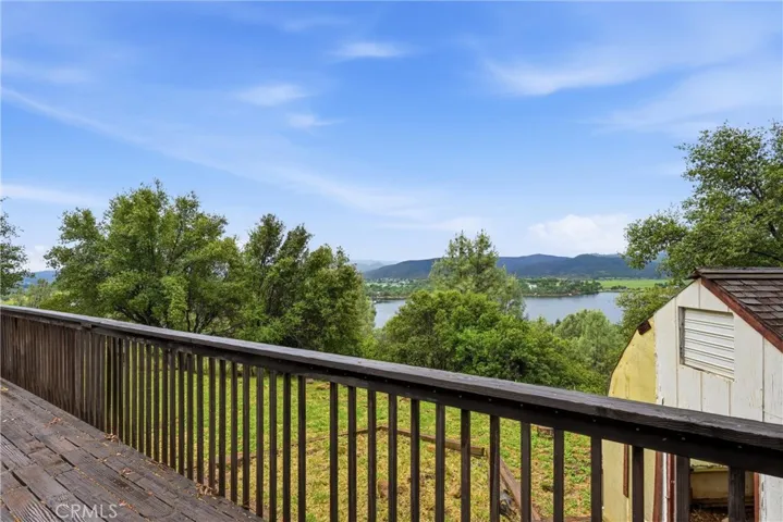 View from rear deck.