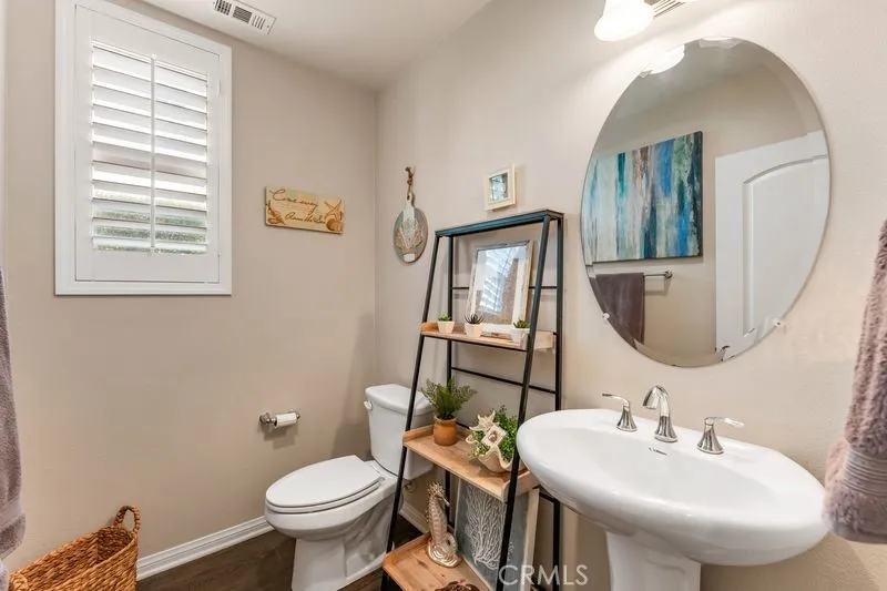 Main floor powder room