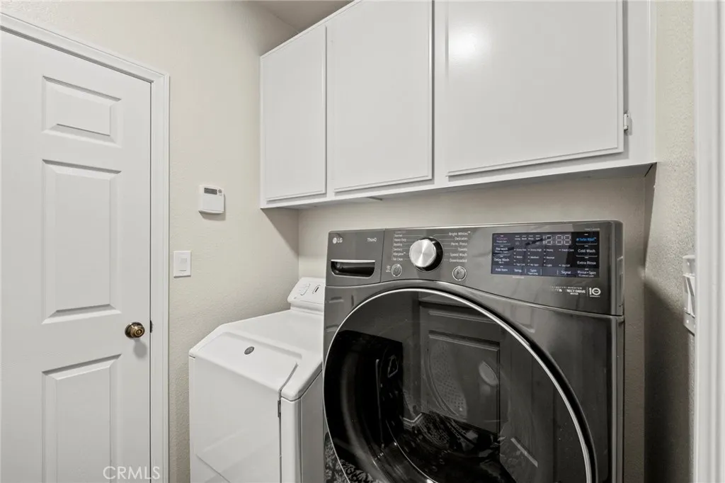 Inside Dedicated Laundry Washer and Dryer Stay!