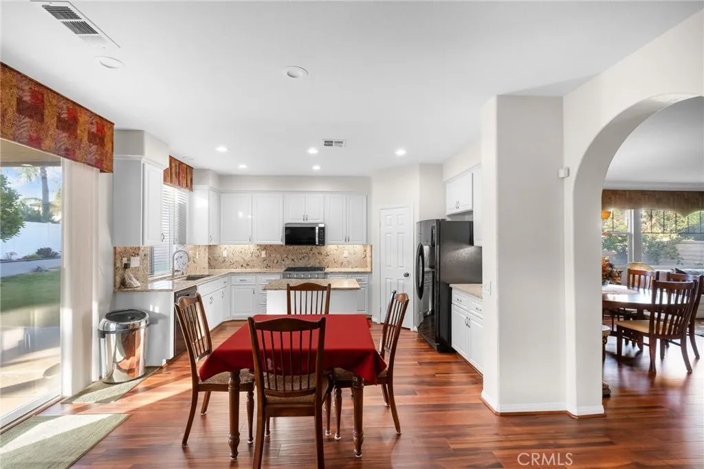 with New Granite Counters, Cabinets, hardware and a Brand new 6 Burner Range
