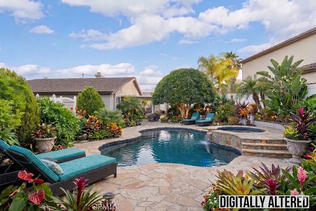 After digitally Altered Photo to show potential for a pool
