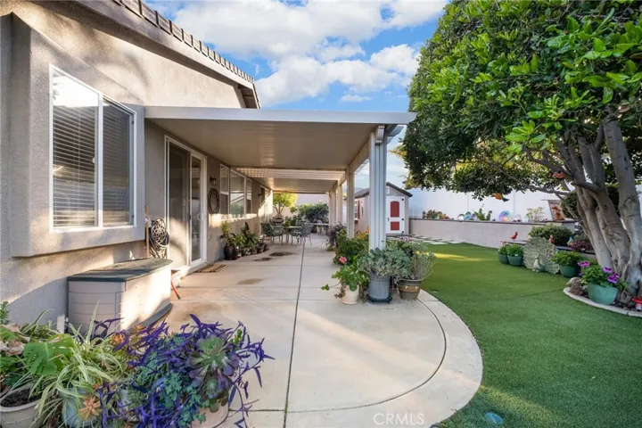 Concrete Patio with Alumawood Cover