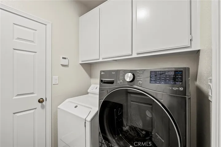 Inside Dedicated Laundry Washer and Dryer Stay!