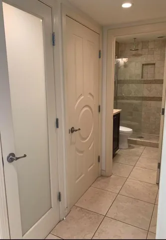 hall to guest bathroom