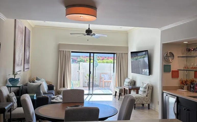 great entertaining space