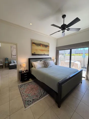 Spacious primary bedroom