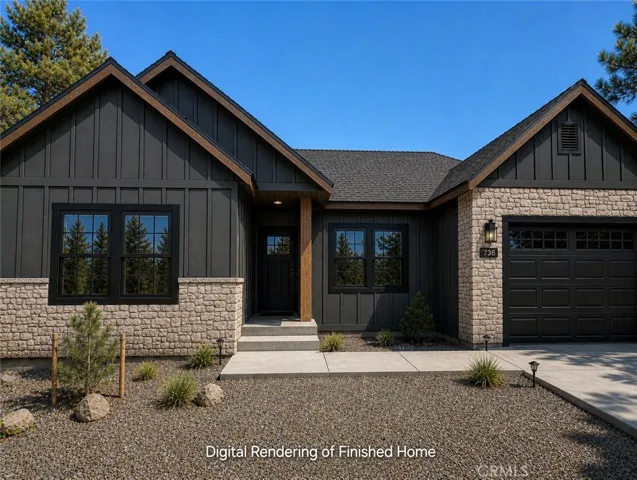 AI Rendered Example of Finished Home