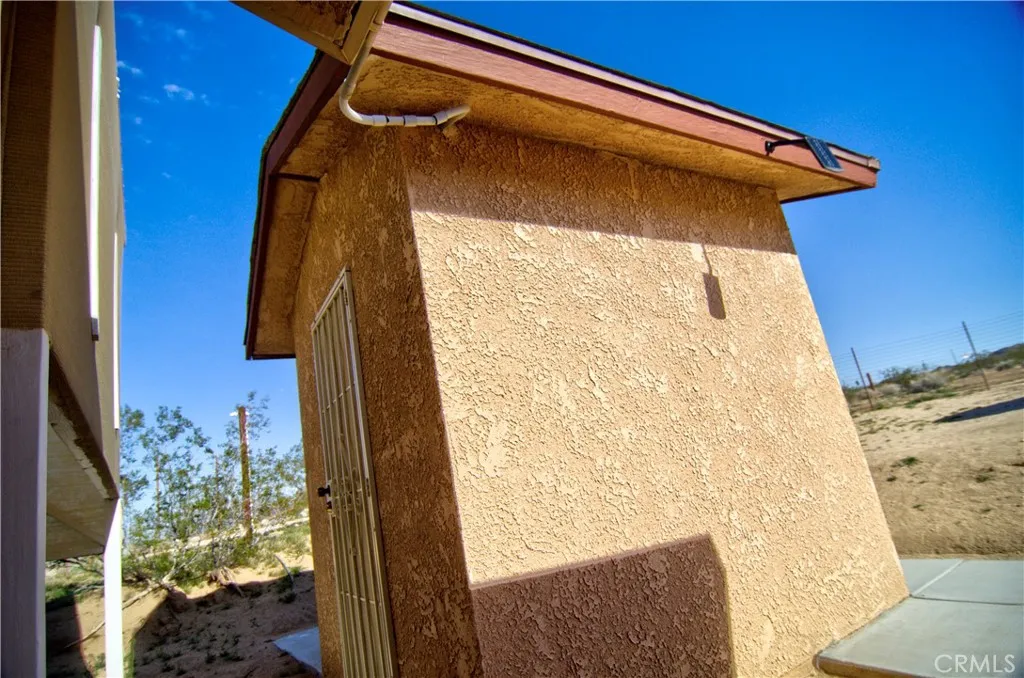 This is a separate out building, good for storage
