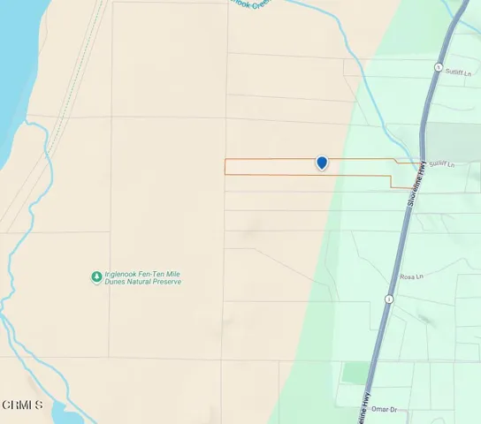 27030 N. Hwy 1 Property Map
