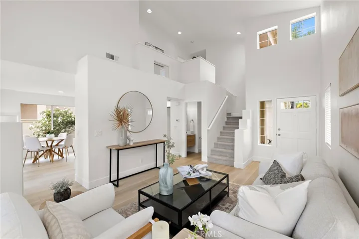 Airy and vaulted ceiling, with potential to add loft or additional bedroom