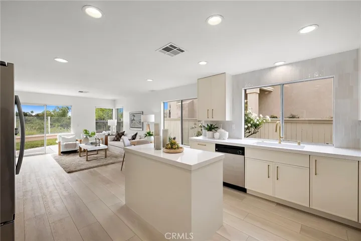 Quartz Counter and Tile backsplash