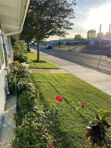 View facing west