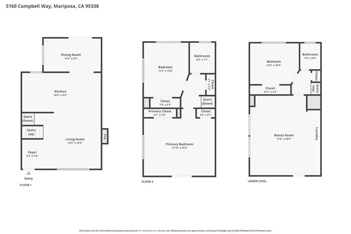 5160 Campbell, Mariposa, California 95338
