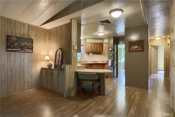Open Floor plan to Living to Kitchen