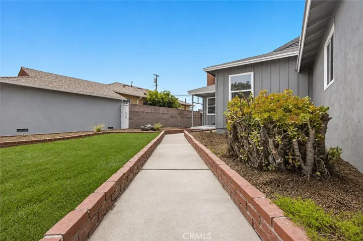 Photo digitally altered to show new gray color of home