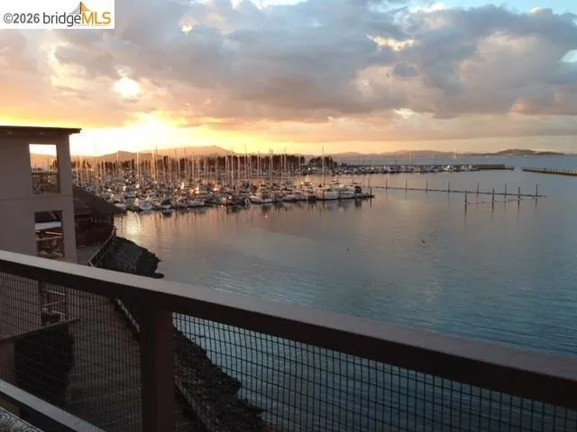 water view featuring a marina