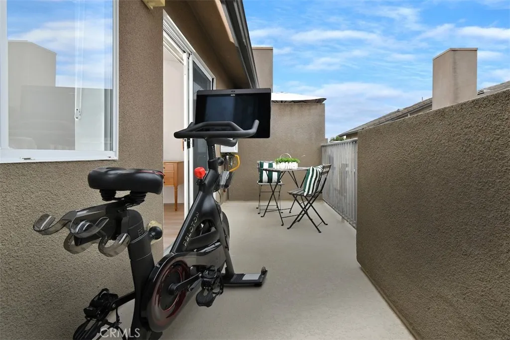 Balcony off of Primary Bedroom