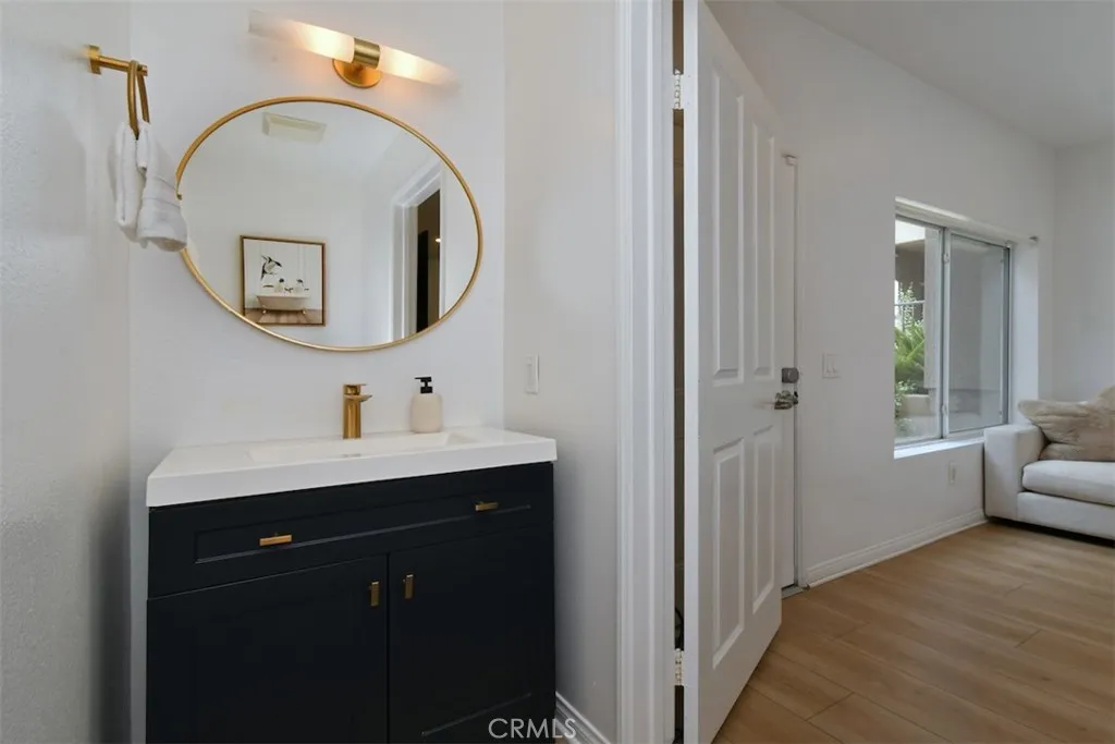 Powder Room on First Level