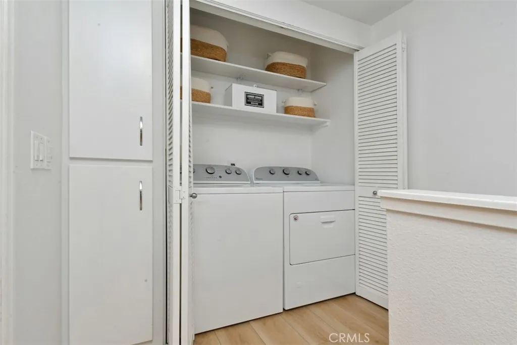 Laundry Closet in Hallway