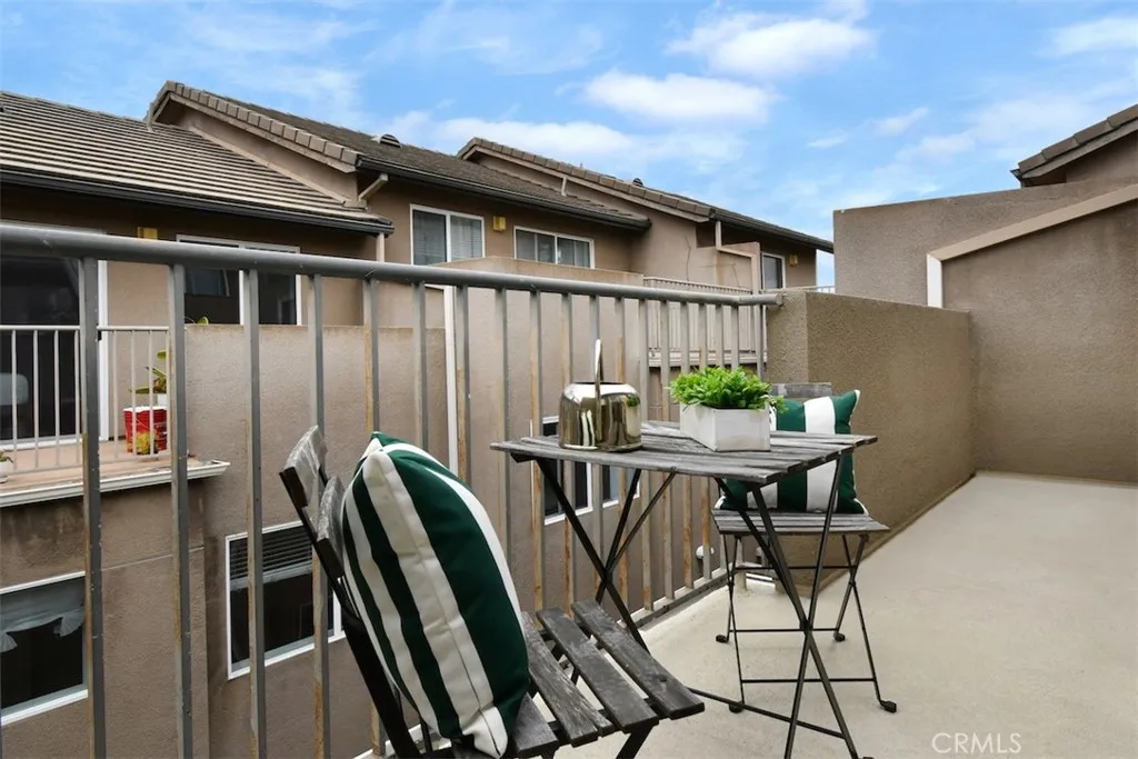 Balcony off of Primary Bedroom