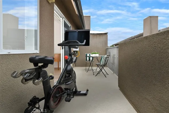 Balcony off of Primary Bedroom