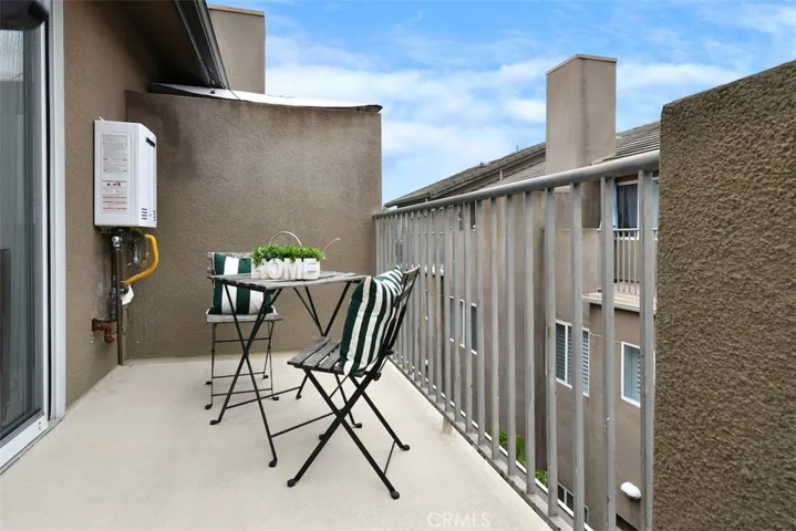 Balcony off of Primary Bedroom
