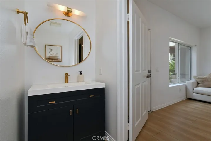 Powder Room on First Level