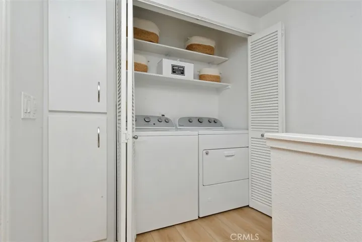Laundry Closet in Hallway