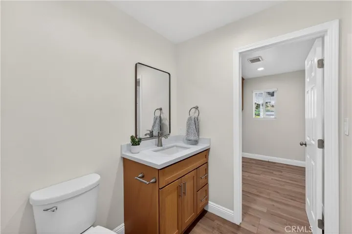Guest half bathroom