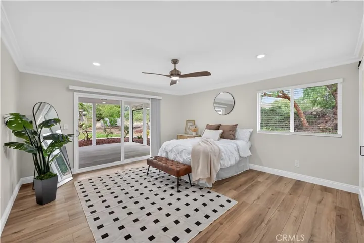 Primary suite with dedicated patio